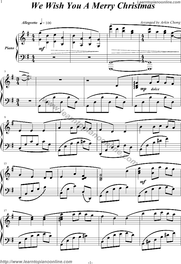 easy christmas jazz piano pdf