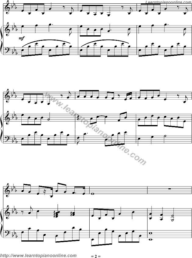 when christmas comes to town Piano Sheet Music Free