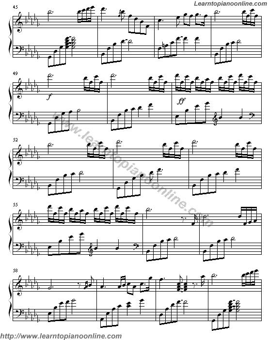 Tears by Daydream Piano Sheet Music Free