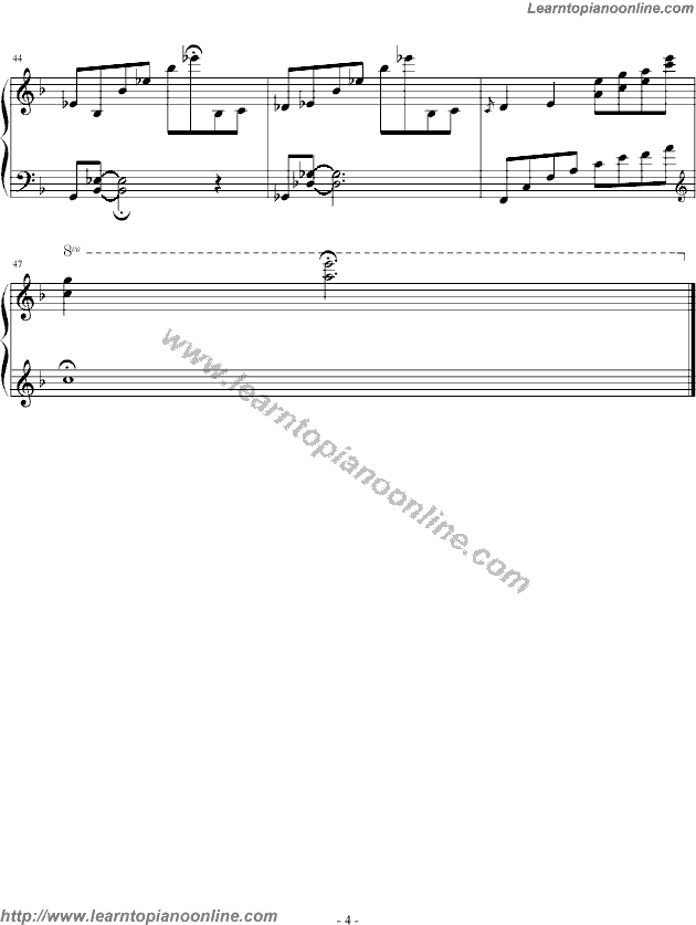 yiruma moonlight piano sheet