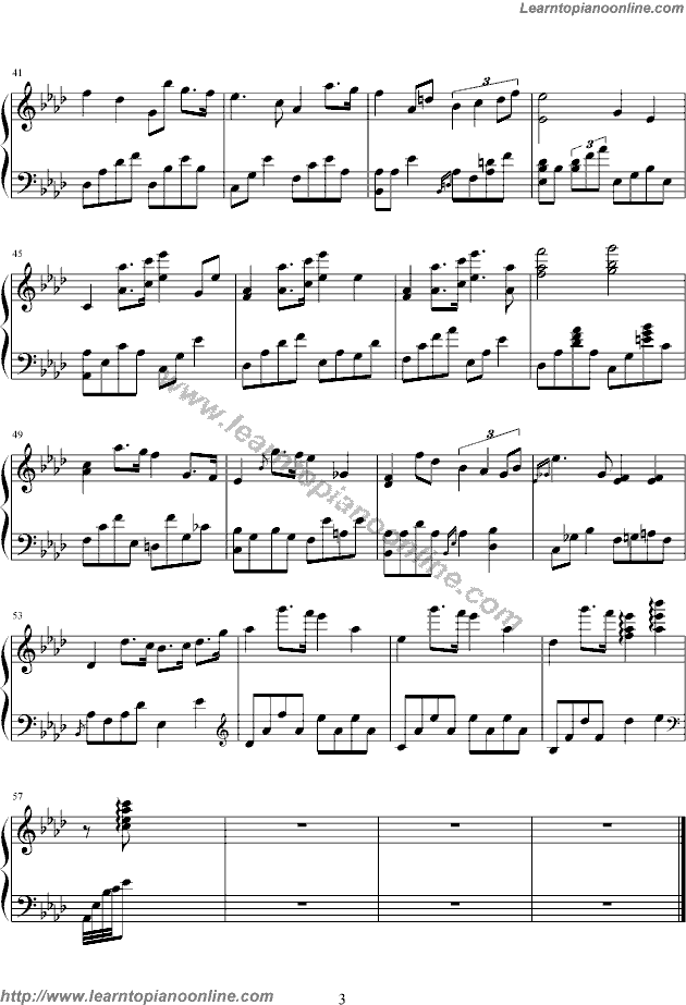 Fantasia's Lullaby by Kevin Kern Piano Sheet Music Free