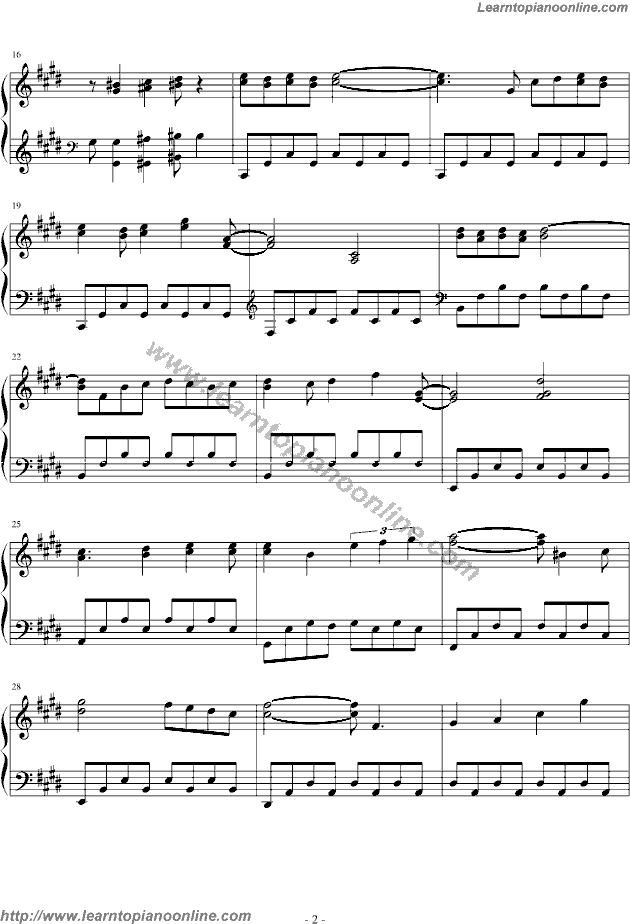 Sad Angel Neyanbhbin by Igor Krutoy Free Piano Sheet Music