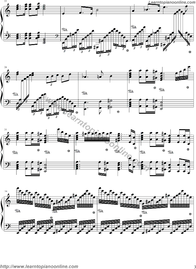 Grieg's Piano Concerto In A Minor by Maksim Mrvica Free Piano Sheet Music