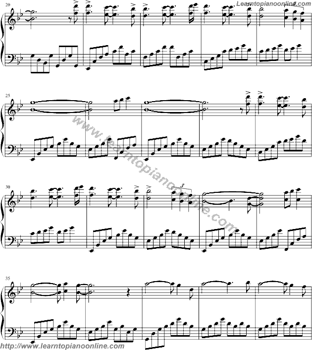 Yanni - The Rain Must Fall Piano Sheet Music Chords Tabs Notes Tutorial Score Free