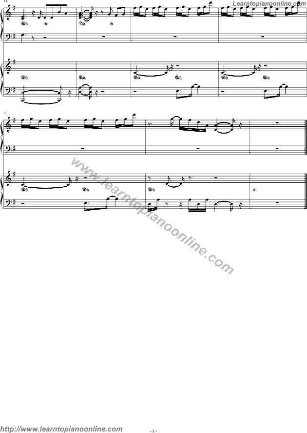 avril lavigne let me go piano sheet music pdf