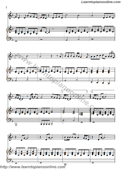 Bruno Mars - Talking to the Moon(2) Free Piano Sheet Music | Learn How