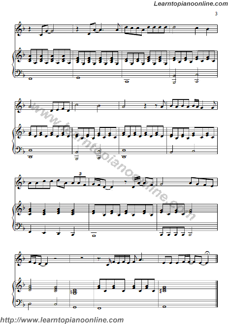 Bruno Mars - Talking to the Moon(3) Free Piano Sheet Music | Learn How